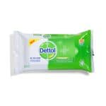 دستمال مرطوب آنتی باکتریال اورجینال دتول ۱۰ برگ Dettol