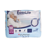 پوشک کامل بزرگسال شورتی مدیوم ایزی لایف