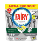 قرص ماشین ظرفشویی پلاتینیوم 96 عددی فیری Fairy